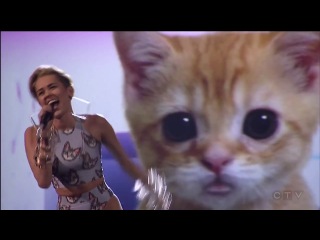 miley cyrus - american music awards (2013) big ass