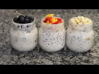 3 types of healthy oatmeal breakfasts