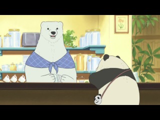 [aos] polar bear cafe episode 11 russian dubbing hq